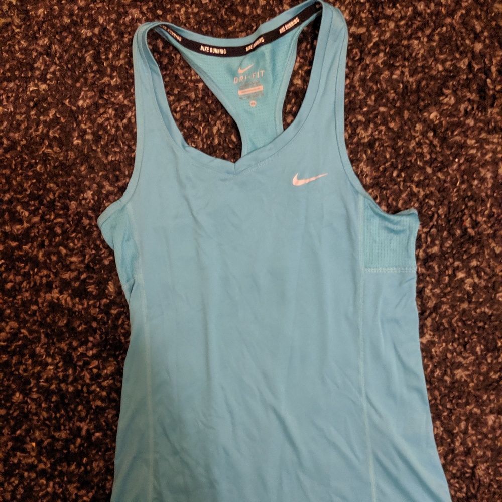 Light Blue Nike Athletic Tank
